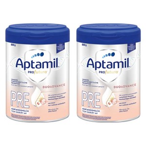압타밀 프로푸투라 듀오어드밴스 분유 프레, 800g, 2개