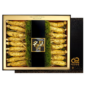 인삼선물세트 수삼선물세트 8종셋트 더굿진생, 1300g, 1세트, 더굿진생 인삼세트 6호(1300g 17~20뿌리)