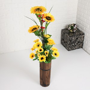 조아트 조화 목통 해바라기 꽃화분 대, 목통해바라기 소, 1개