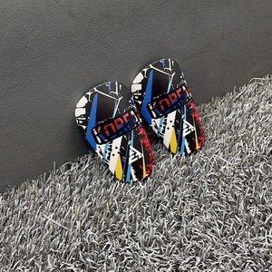 카디오 미니 신가드 정강이보호대 초경량 축구보호대, 1개, 페인팅