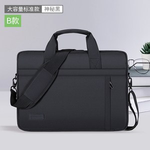 BRINCH 180도개방 3중보호원단 노트북가방+어깨끈, 블랙