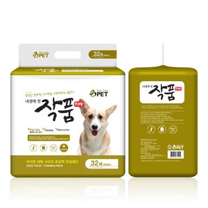 작품패드 32매 초대형 강아지 배변패드 애견패드 개패드, 작품 32매 대형패드, 1개