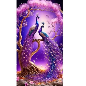 파파유 DIY 보석십자수 비즈 키트 40x70cm, 혼합색상, 1세트
