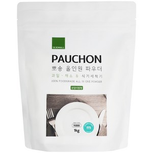 뽀숑 올인원파우더 리필 1kg, 1개