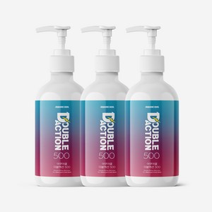 아쿠아쿨 더블액션 500 500ml / 쿨+핫 이중케어 리커버리 젤크림, 3개