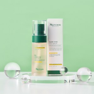 스킨덤 병풀잎수 진정 클리어 비비드 시카 세럼, 1개, 50g