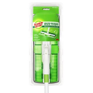 3M 스카치브라이트 클립형 막대걸레 대형+물걸레1매, 1개