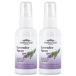 캔들앤솝 아로마 스프레이 라벤더향, 60ml, 2개