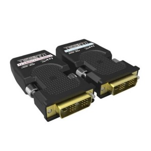 아이앤엑스 IFDE-200T/200R 국산 DVI 1:1 광 리피터 (2Km/LC타입) DVI연장리피터, 1개