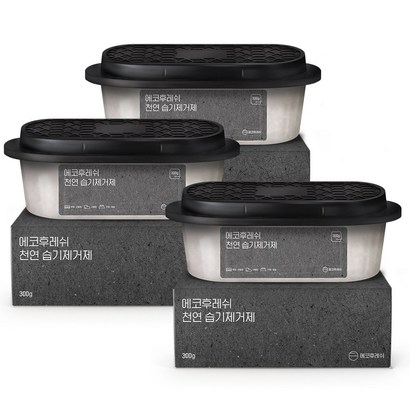 에코후레쉬_ 천연 습기제거제 5개_ 천연성분 2년사용_옷장제습제 방습제 천연제습제