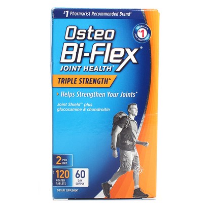 오스테오바이플렉스 조인트 헬스 트리플 스트랭스 코티드 타블렛 리뷰 후기