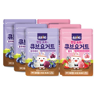 엘빈즈 한입 쏘옥 큐브 요거트 과자 C세트 리뷰후기