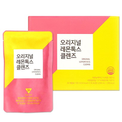 쓰리케어 오리지널 레몬톡스 클렌즈 주스 리뷰후기