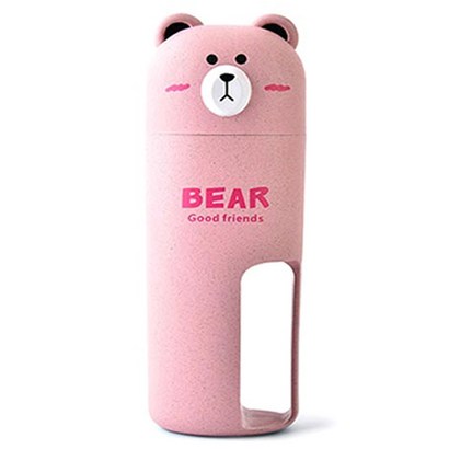 더자카 곰돌이 칫솔 케이스