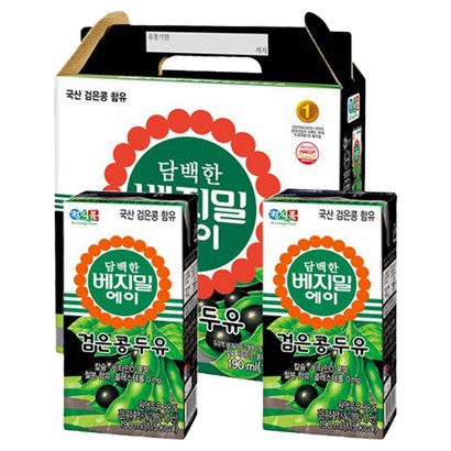 베지밀 담백한 에이 검은콩 두유