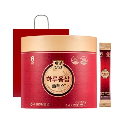 개성상인 하루홍삼 플러스 쇼핑백