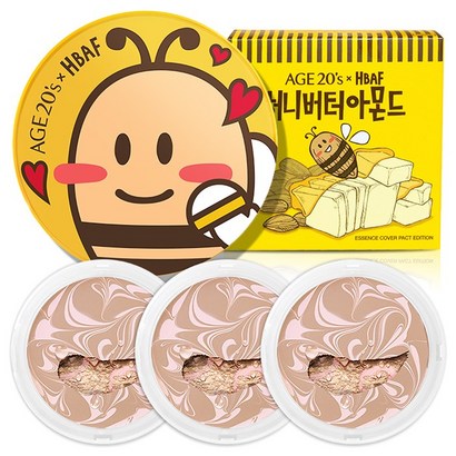 에이지투웨니스 허니버터 아몬드 에디션 에센스 커버트 케이스 리필 12 리뷰후기