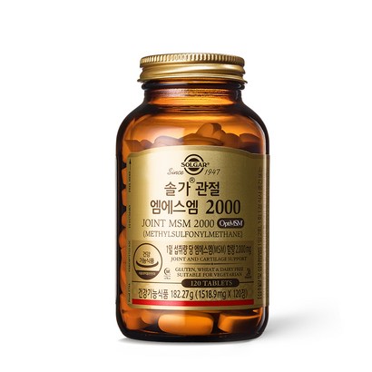 솔가 관절 엠에스엠 2000 182