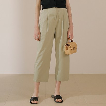 어몽 여성용 A COTTON INTUCK 팬츠