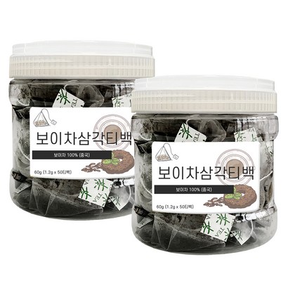 권뱅푸드 보이차 삼각티백 리뷰후기