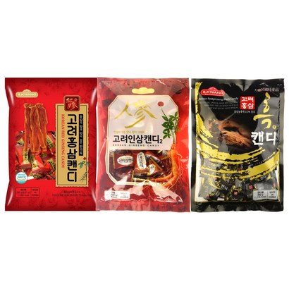일광제과 고려홍삼캔디 고려인삼캔디2 고려홍삼흑캔디