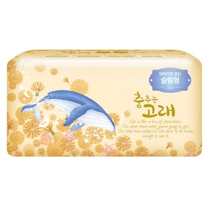 춤추는고래 매직에어쿠션 슬림 팬티라이너