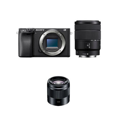 소니 알파 A6400M 미러리스카메라 블랙 SEL18135 망원 줌 렌즈킷 SEL50F18 패키지 리뷰후기