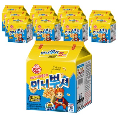 오뚜기 미니뿌셔 바베큐맛 멀티