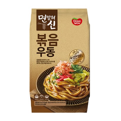 동원 면발의신 볶음우동 2인분