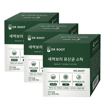 닥터루트 새싹보리 유산균 스틱 리뷰후기