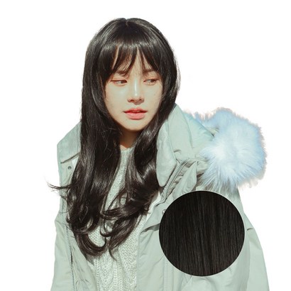 가발매니아 수제통 프론트레이스 긴머리 가발 빌드펌