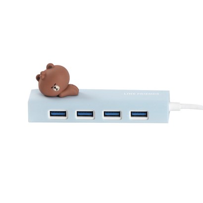 라인프렌즈 미니 USB 30 허브 RUSB-LF-MINI 리뷰후기