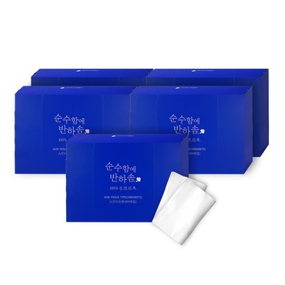 어반리브즈 순수함에반하솜 티슈형 화장솜