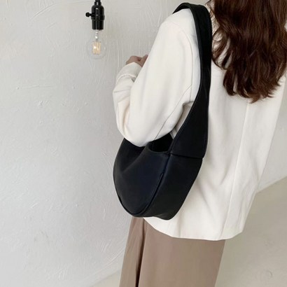 지니얼 보 반달 숄더 토트백 A2335