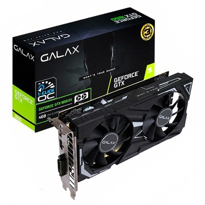 갤럭시 GALAX 지포스 GTX 1650 BLACK EX D6 4GB 그래픽카드 리뷰후기