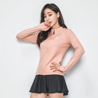 튜브트리 여성용 핑거홀 집업 래쉬가드 상하 BE6213SS 리뷰 후기