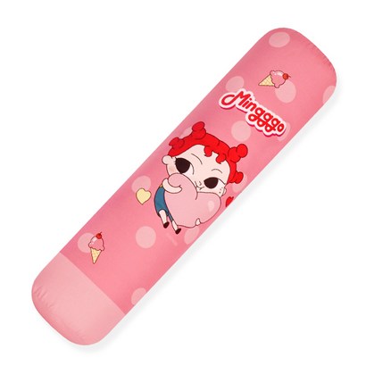 밍꼬마트 밍꼬발랄 원형 롱베개