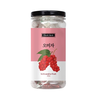 신선약초 오미자차 삼각티백