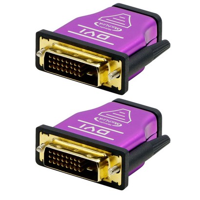 마하링크 HDI 암 to DVI 수 F/ 메탈 변환 젠더