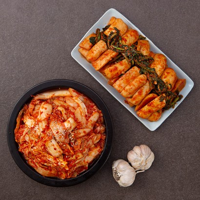 부자가김치각김치 마늘 겉절이김치 리뷰후기