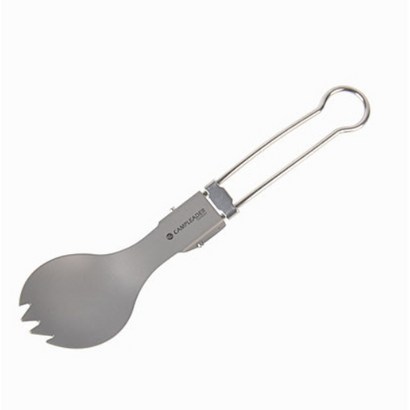 카페클럽 캠핑용 티타늄 접이식 숟가락