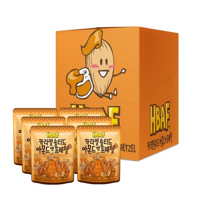 바프 카라멜 솔티드 아몬드 앤 프레첼