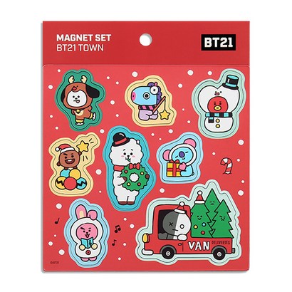 BT21 모노폴리 TOWN 마그넷