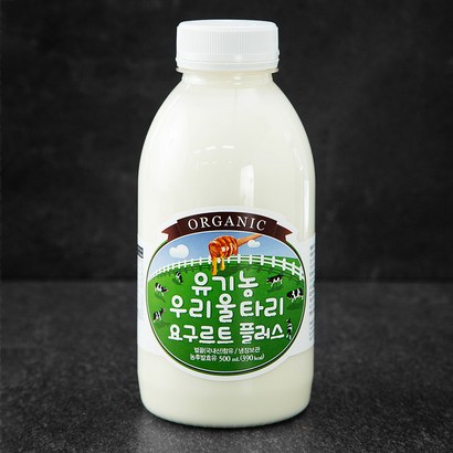 유기농우리울타리 유기가공식품 인증 요구르트 플러스