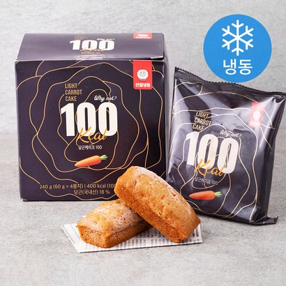 천일식품 당근케이크100 4봉지