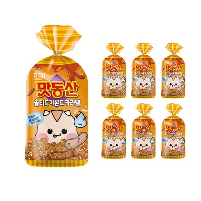 해태제과 맛동산 솔티드아몬드 카라멜