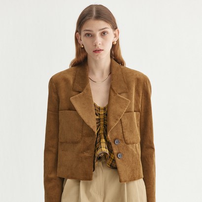 앳코너 여성용 DUCA CORDUROY SHORT JACKET