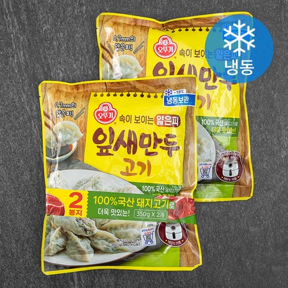 오뚜기 얇은피 잎새만두 고기