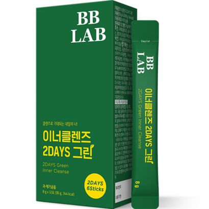 뉴트리원 이너클렌즈 2DAYS 그린 클렌징 주스