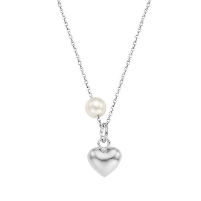 앵브록스 여성용 실버 charant neckace